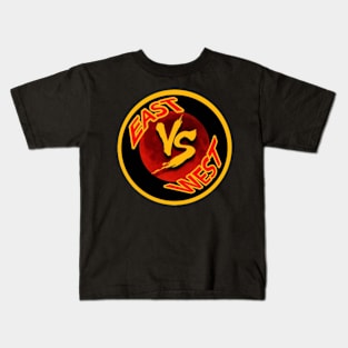 East vs West Kids T-Shirt